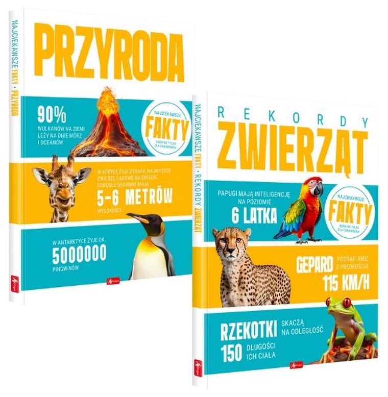 Pakiet: Przyroda + Rekordy zwierząt