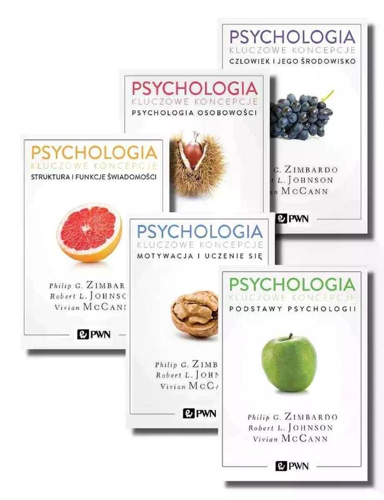 Pakiet: Psychologia. Kluczowe koncepcje. Tom 1-5