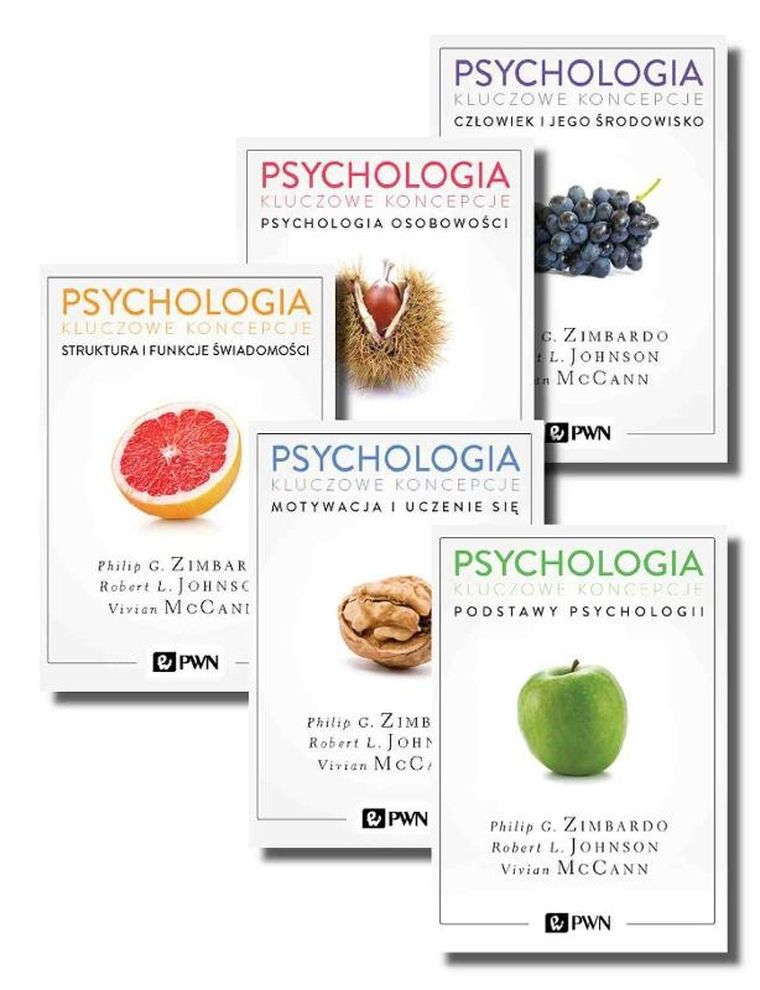 Pakiet: Psychologia. Kluczowe koncepcje. Tomy 1-5