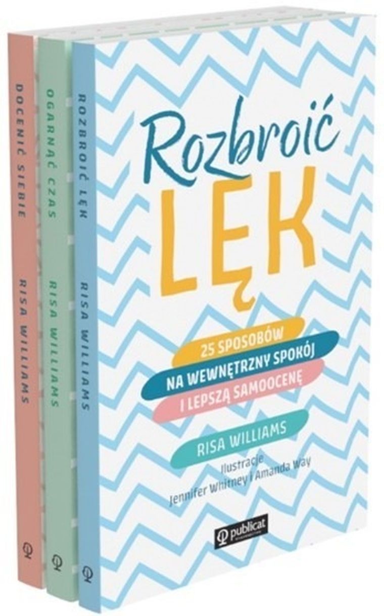 Pakiet: Rozbroić lęk + Ogarnąć czas + Docenić siebie