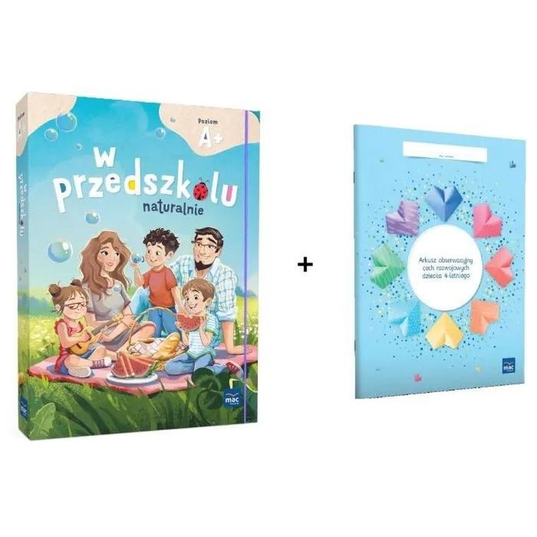 Pakiet: W przedszkolu naturalnie A+ + arkusz obserwacyjny