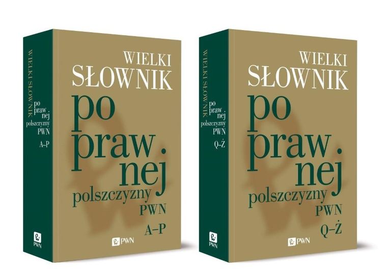 Pakiet: Wielki słownik poprawnej polszczyzny PWN. Tom 1-2
