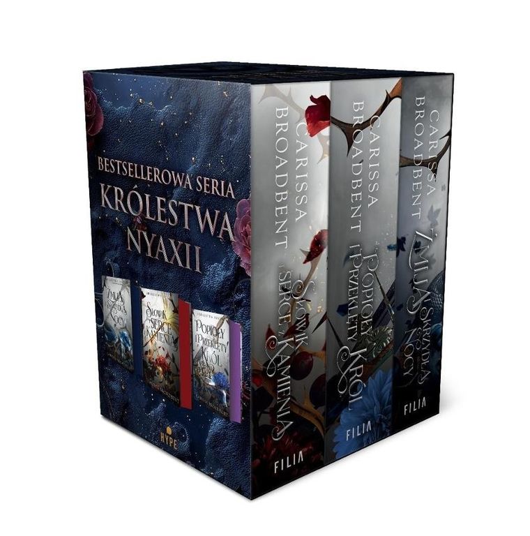Pakiet: Żmija i skrzydła nocy + Popioły i przeklęty król + Słowik i serce z kamienia