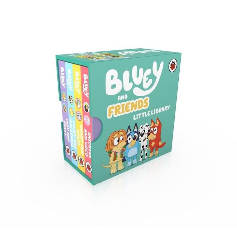 Pakirt Bluey Bluey and Friends Little Library (wersja angielska)