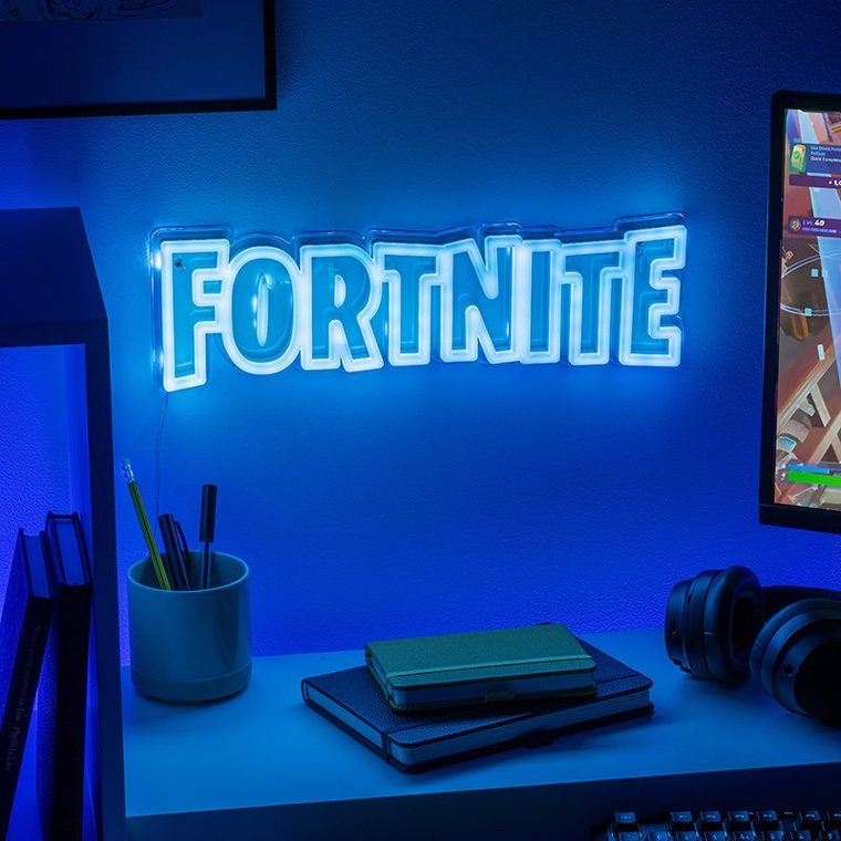 Paladone, Fortnite, lampa ścienna LED, neonowa, 40 cm