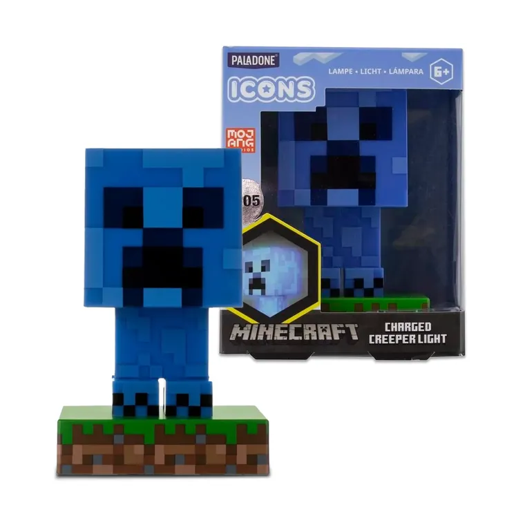 Paladone, Icons, Minecraft Charged Creeper, lampka