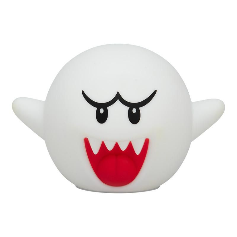 Paladone, Super Mario, Boo SquishyGlo, lampka nocna, silikonowa, 13.7 cm