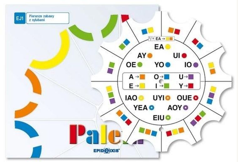 Paleta. Pierwsze zabawy z sylabami 1
