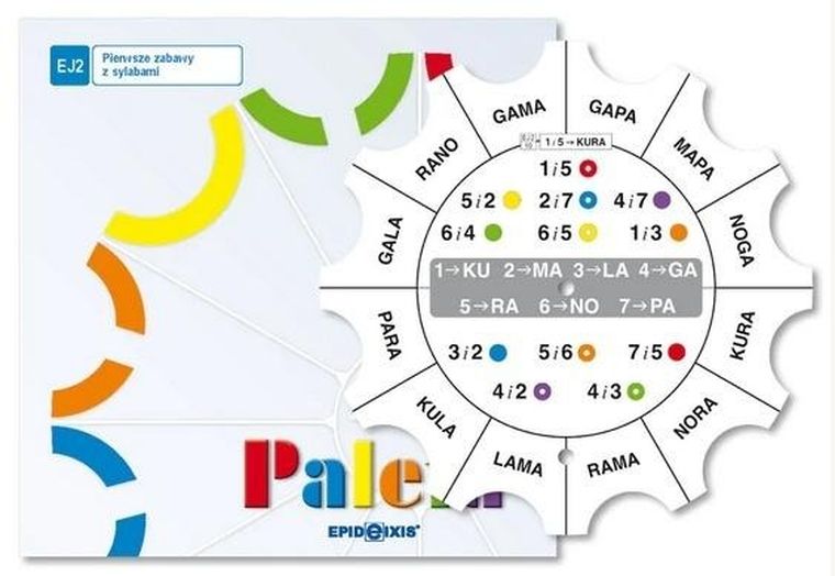 Paleta. Pierwsze zabawy z sylabami 2