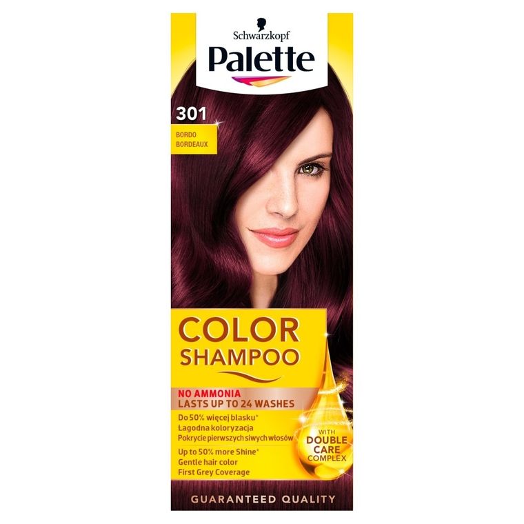 Palette, Color Shampoo, szampon koloryzujący, bordo nr 301