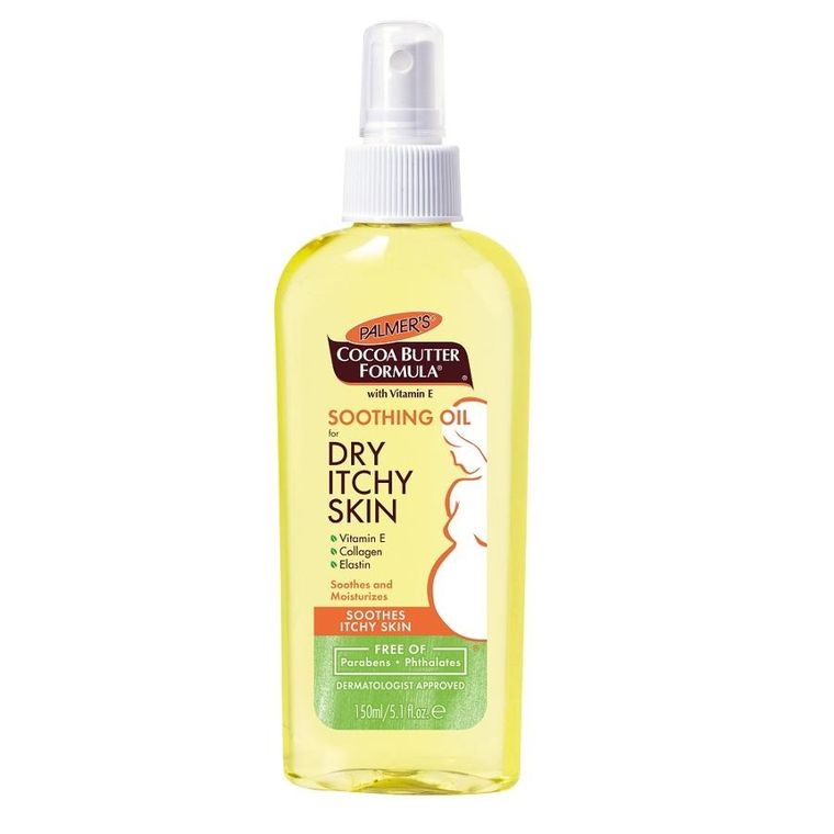 Palmer's, Cocoa Butter Formula Soothing Oil, For Dry Ichty Skin, kojąca oliwka dla kobiet w ciąży, 150 ml