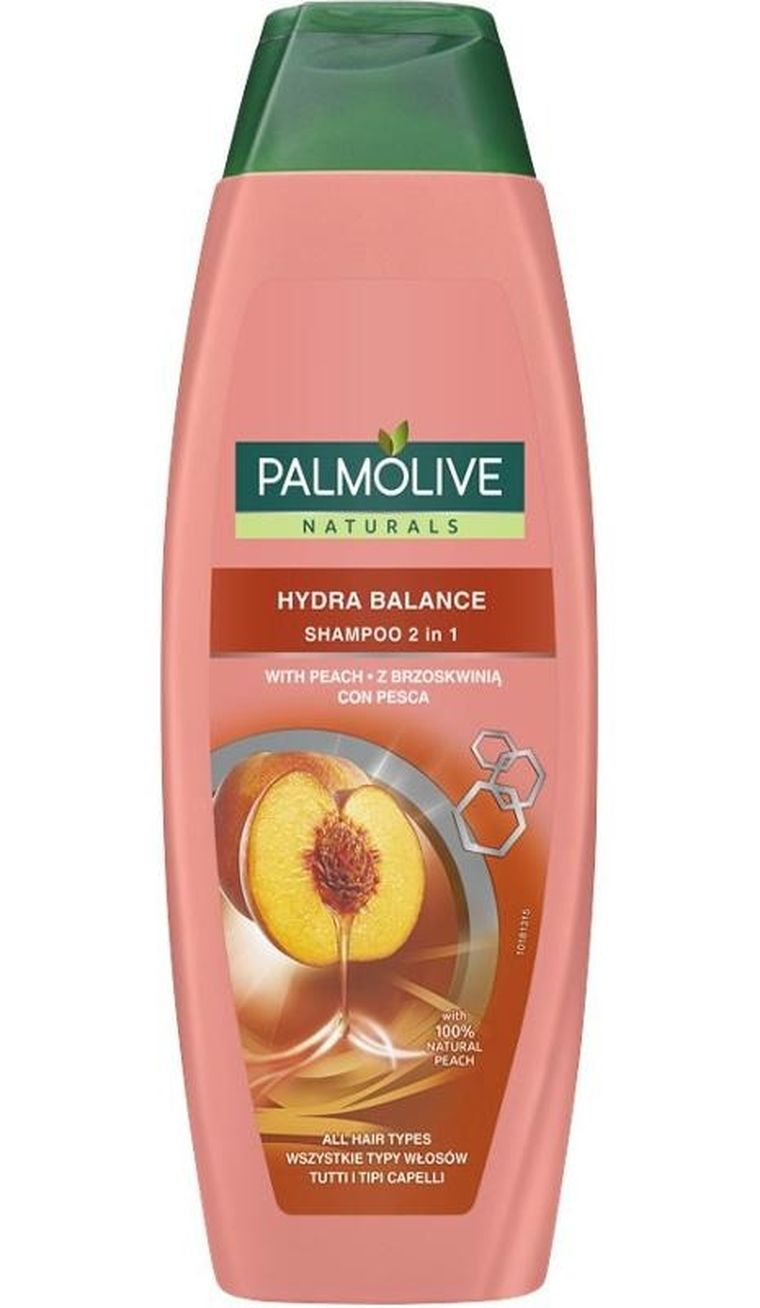 Palmolive, Hydra Balance 2w1, szampon do każdego rodzaju włosów, 350 ml