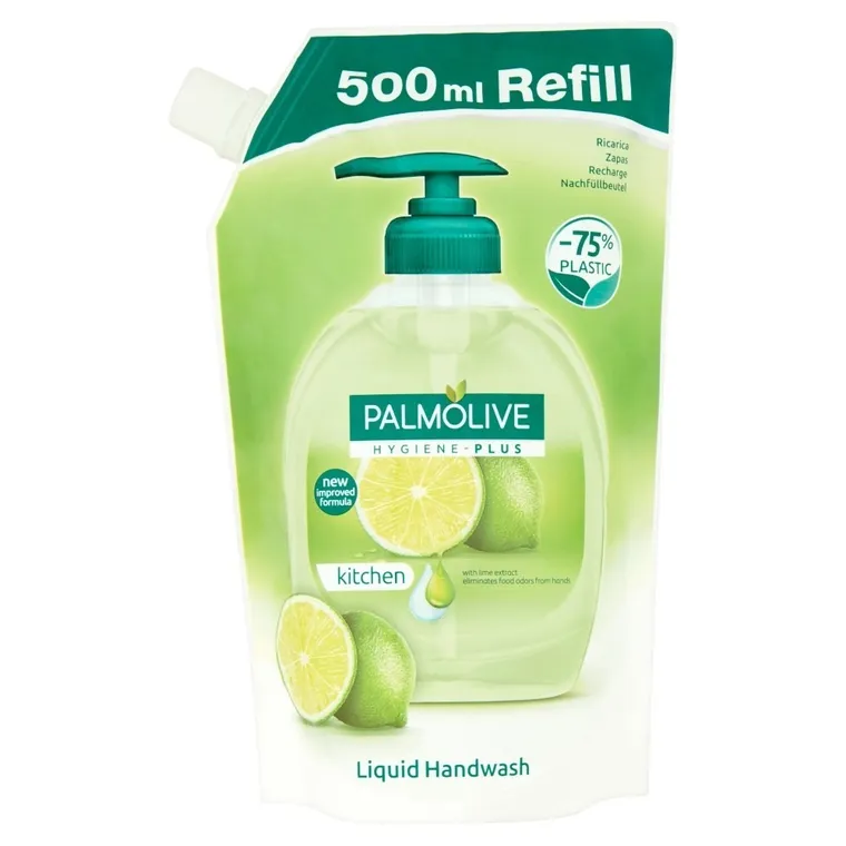 Palmolive, mydło kuchenne w płynie, Limonka, zapas, 500 ml