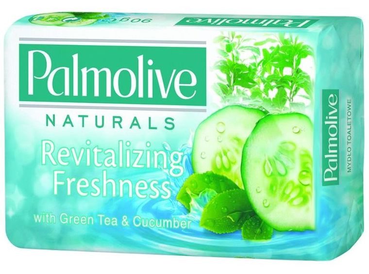 Palmolive, mydło w kostce, zielona herbata i ogórek, 90 g