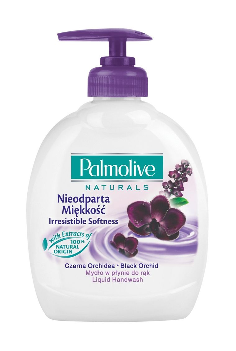 Palmolive, mydło w płynie z dozownikiem, Czarna Orchidea, 300 ml