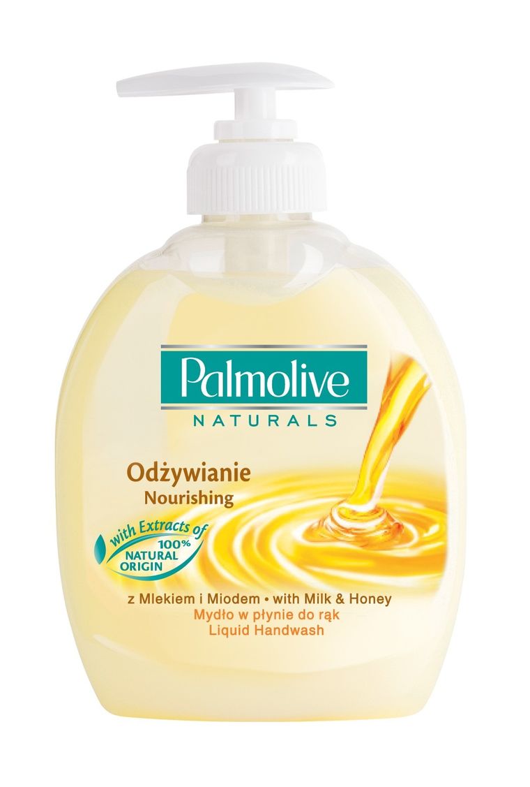 Palmolive, mydło w płynie z dozownikiem, Mleko i Miód, 300 ml