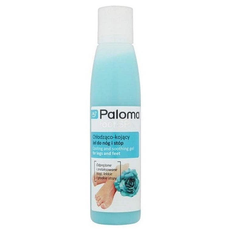 Paloma, Foot Spa Cooling And Soothing Gel For Legs And Feet, chłodząco - kojący żel do nóg i stóp, 125 ml