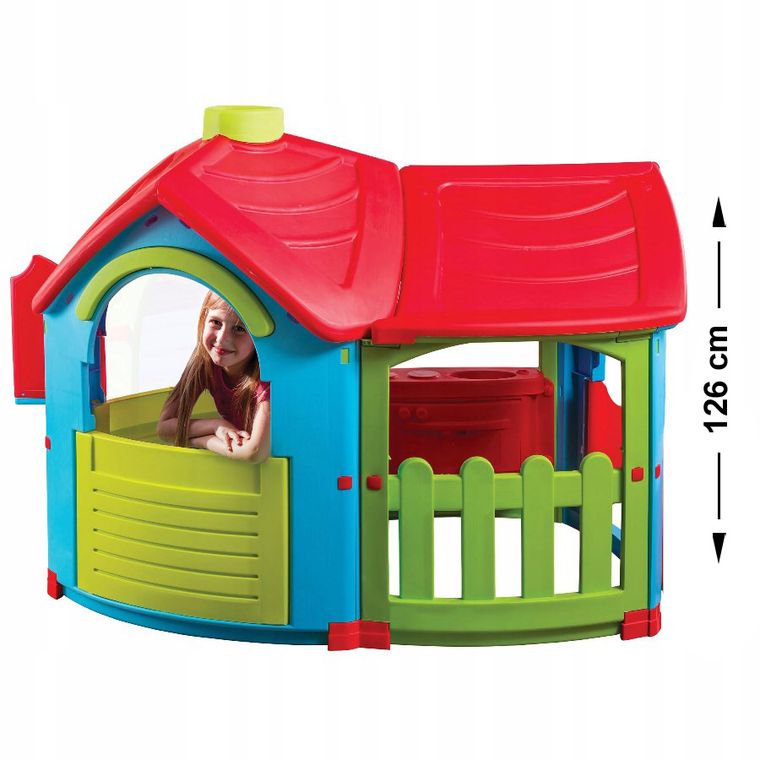 PalPlay, Villa, domek dla dzieci, 165-102-126 cm