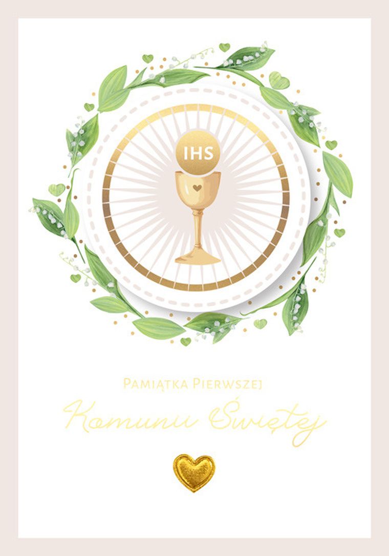 Pamiątka I Komunii Świętej