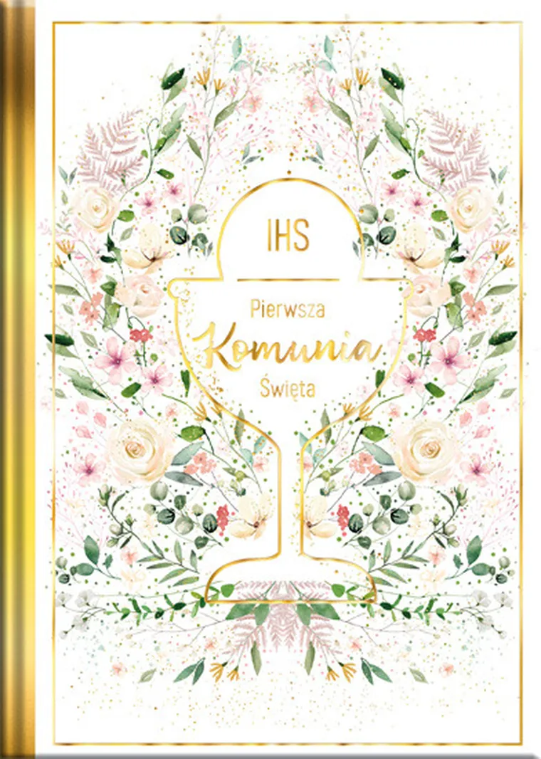 Pamiątka I Komunii Świętej. Kielich