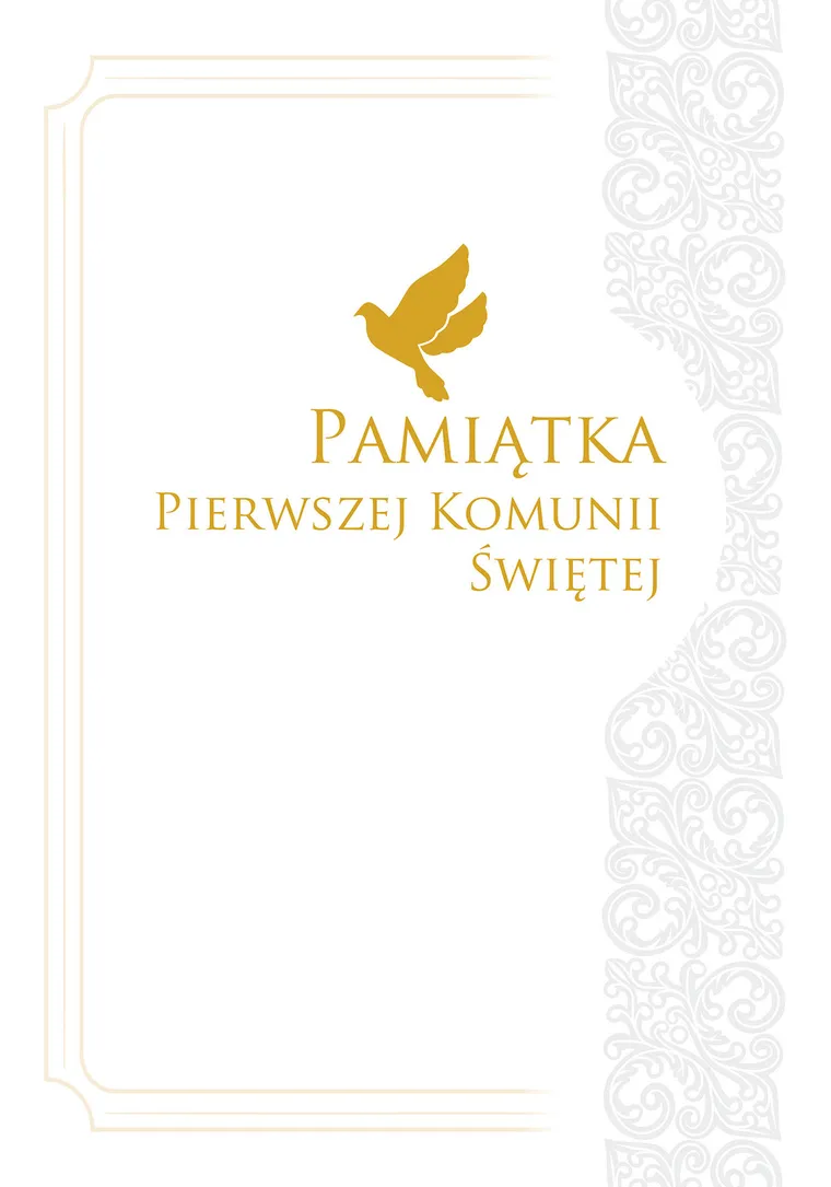 Pamiątka Pierwszej Komunii Świętej