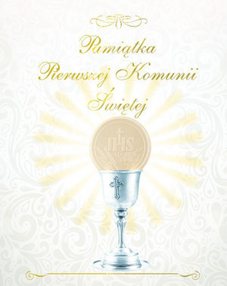 Pamiątka Pierwszej Komunii Świętej
