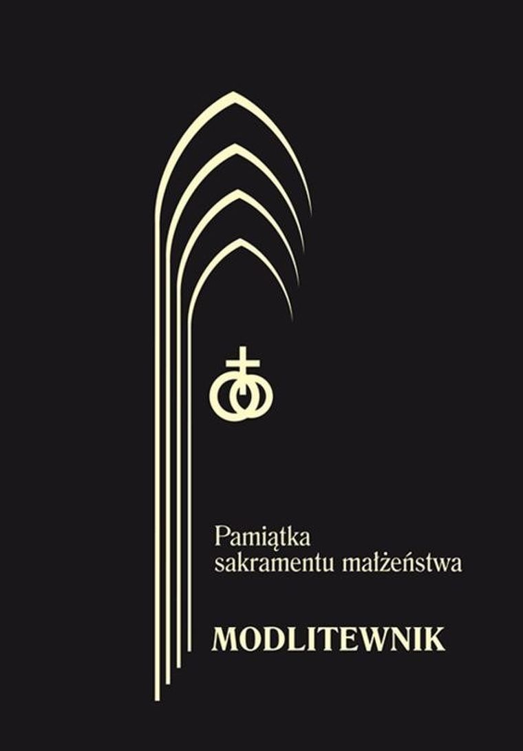 Pamiątka sakramentu małżeństwa czarny