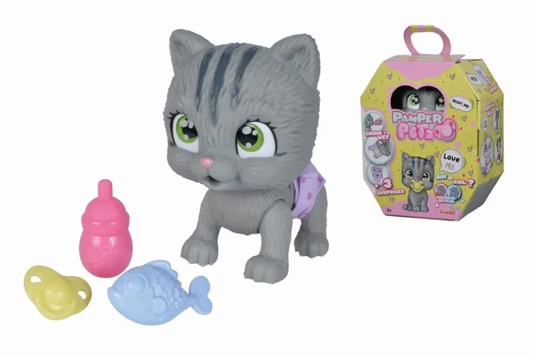Pamper Petz, Kotek z pieluszkowego gangu, zabawka interaktywna