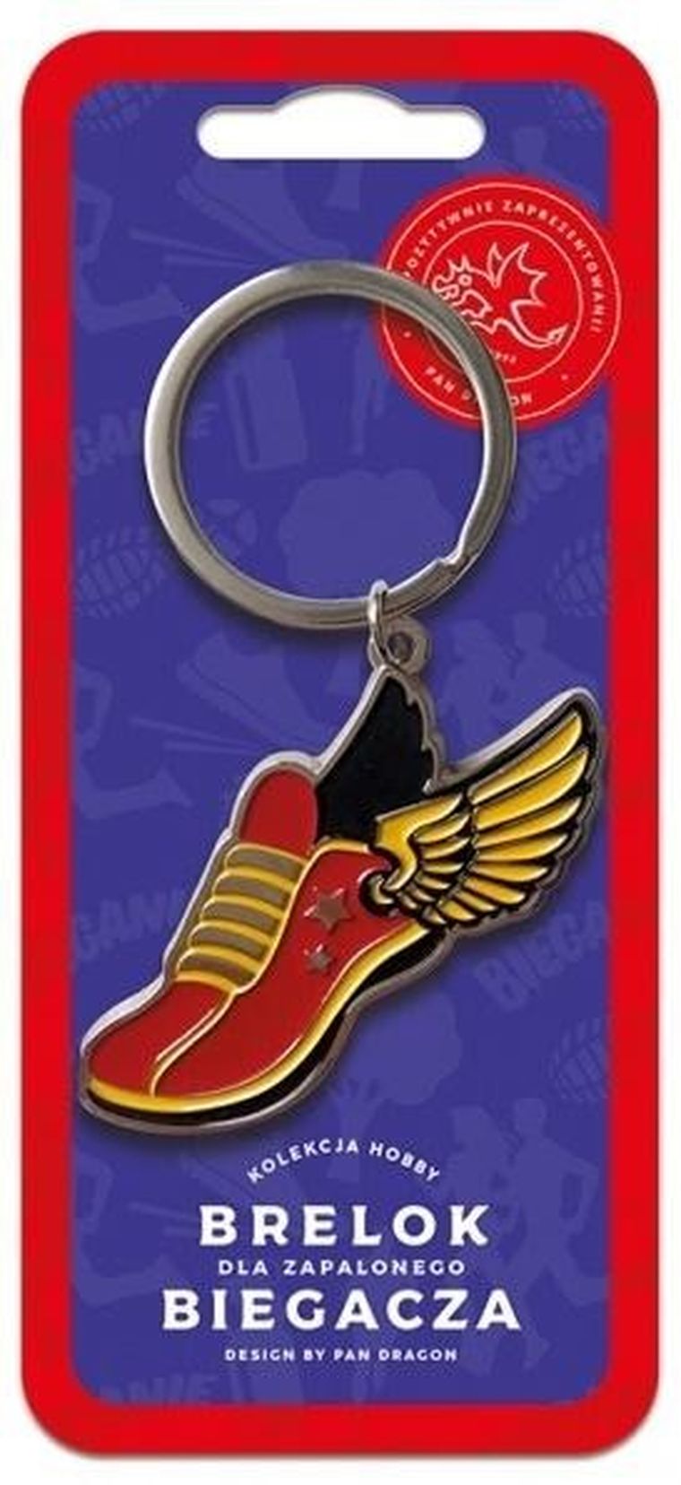 Pan Dragon, brelok, dla zapalonego biegacza