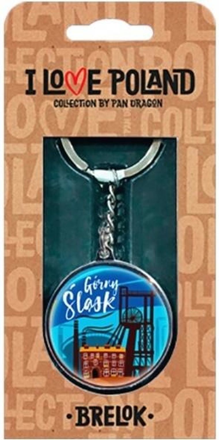 Pan Dragon, brelok, I love Poland, Górny Śląsk