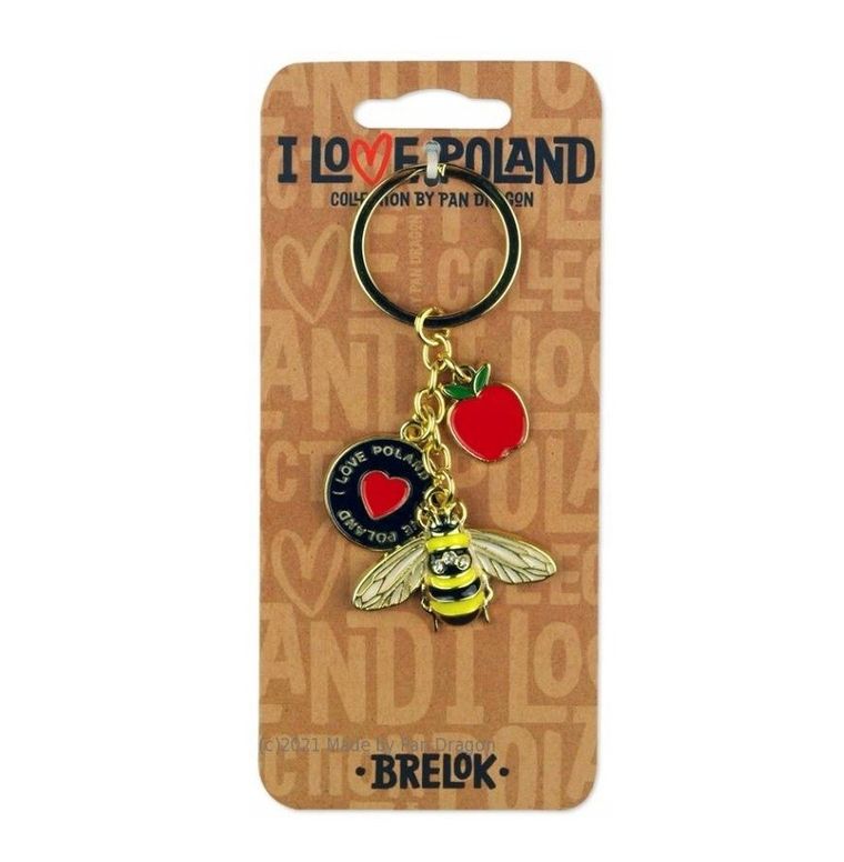 Pan Dragon, brelok, I love Poland, Polska