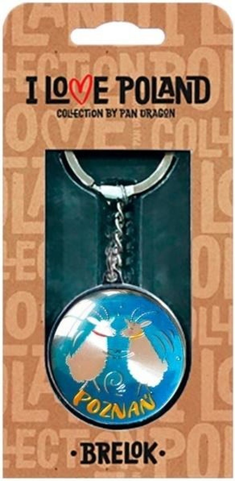 Pan Dragon, brelok, I love Poland, Poznań