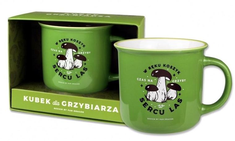 Pan Dragon, Hobby, kubek, Czas na grzyby