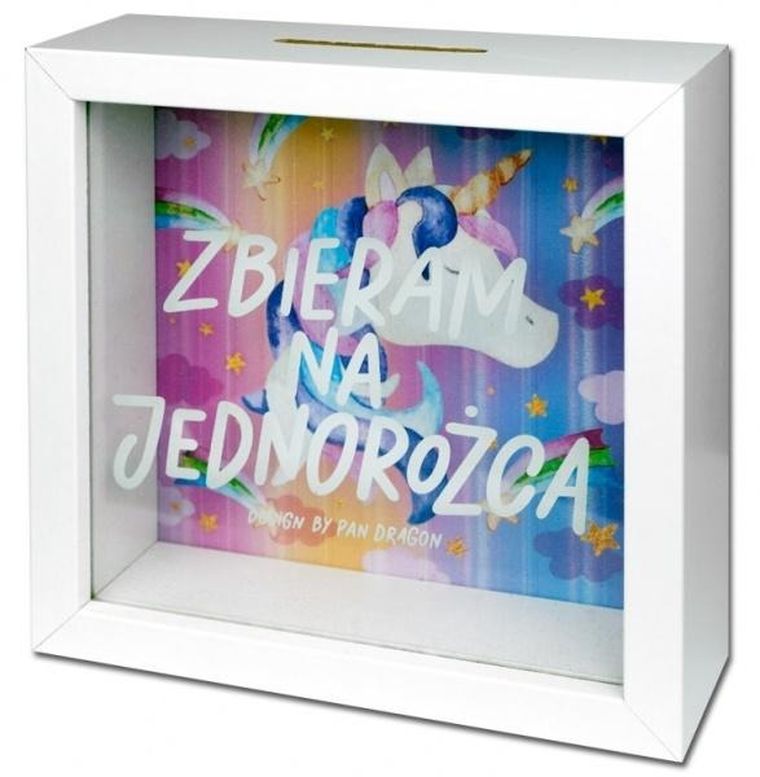 Pan Dragon, Home, skarbonka, jednorożec