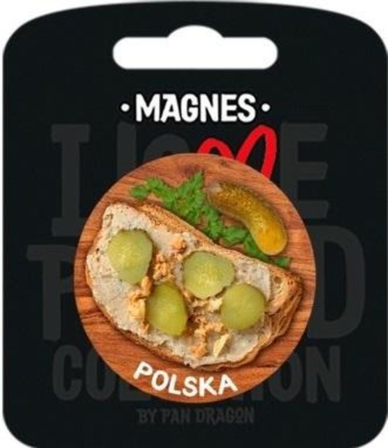 Pan Dragon, I love Poland, magnes, polskie smaki