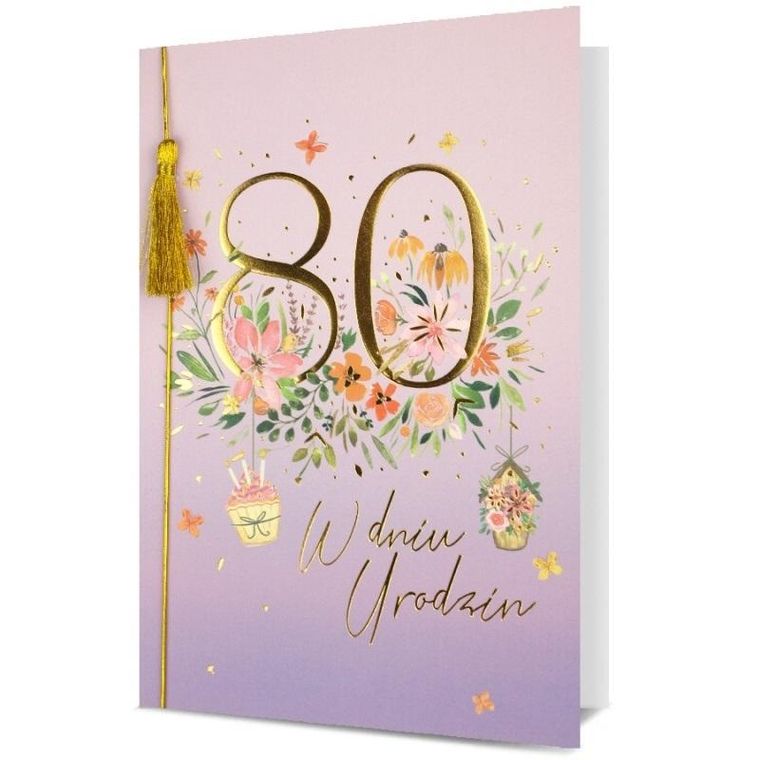 Pan Dragon, karnet B6, 80 Urodziny