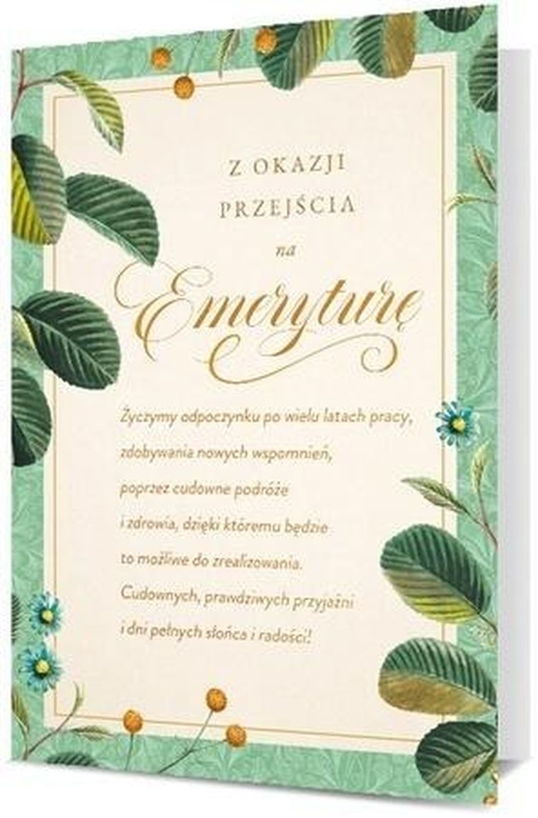 Pan Dragon, karnet B6, Emerytura