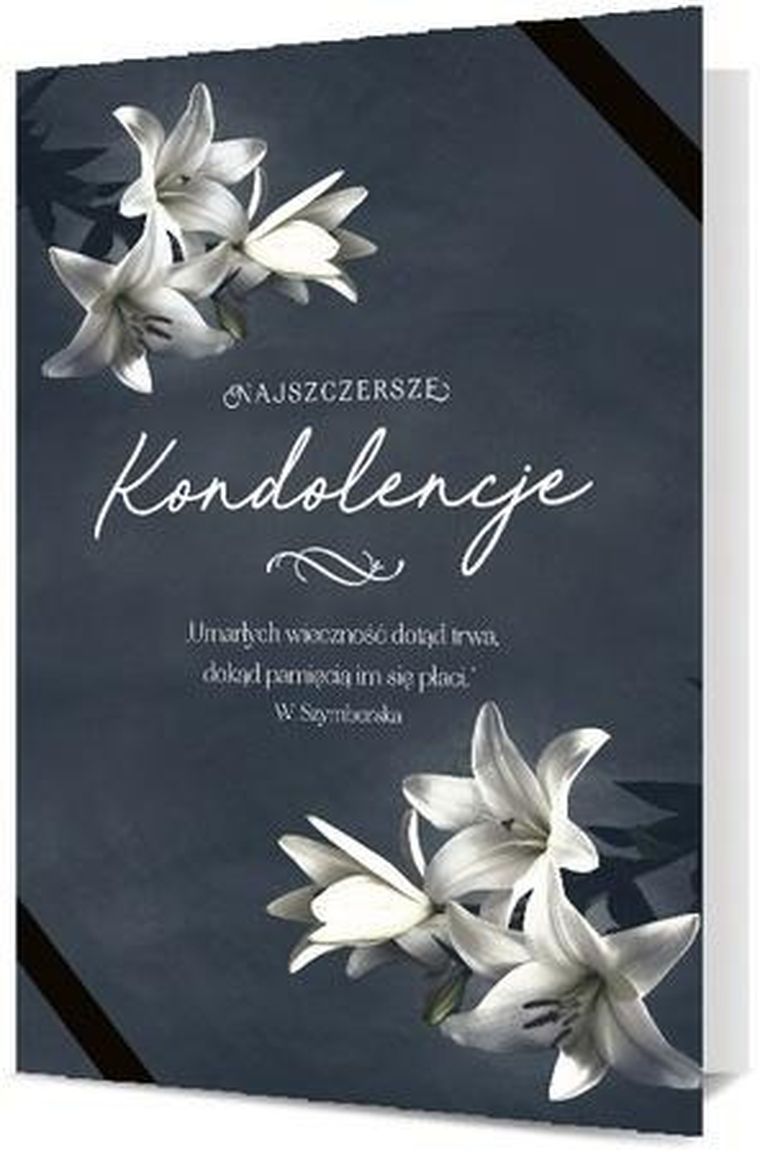 Pan Dragon, karnet B6, Kondolencje