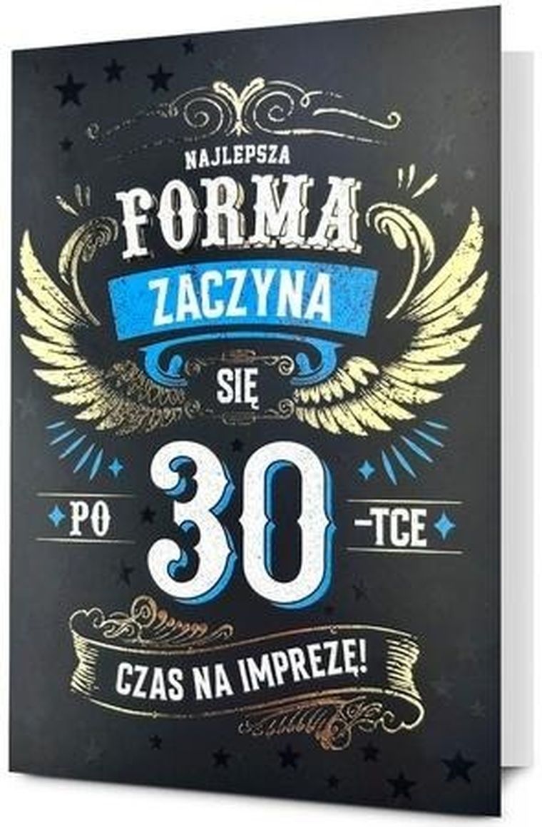 Pan Dragon, karnet B6, Urodziny 30