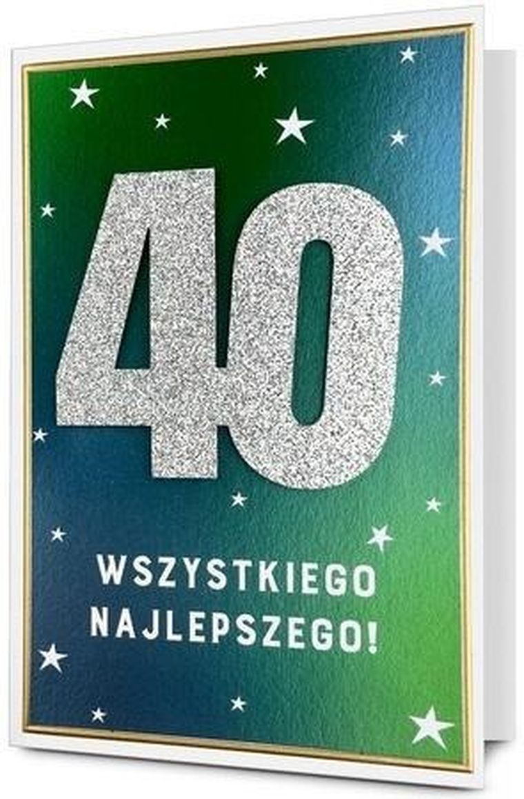 Pan Dragon, karnet B6, Urodziny 40