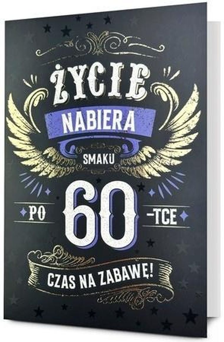 Pan Dragon, karnet B6, Urodziny 60