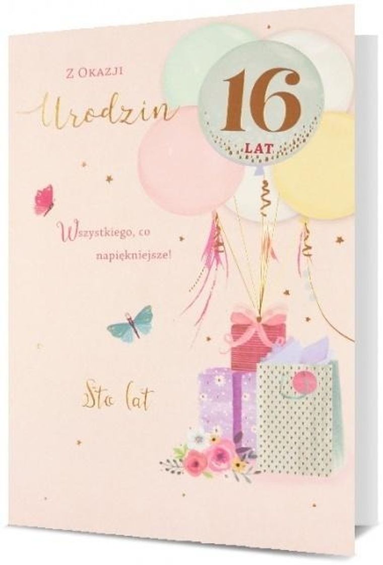 Pan Dragon, karnet B6, Urodziny, wymienne cyfry