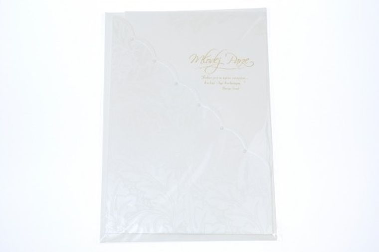 Pan Dragon, karnet B6 z kopertą, ślub