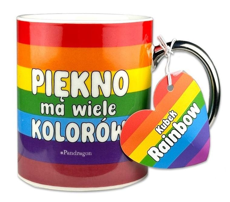 Pan Dragon, kubek, Rainbow Piękno