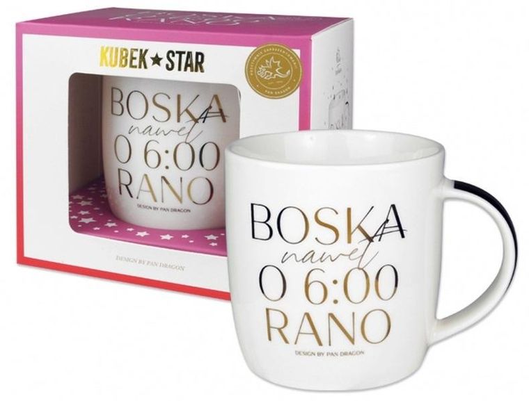 Pan Dragon, kubek Star 2, Boska rano