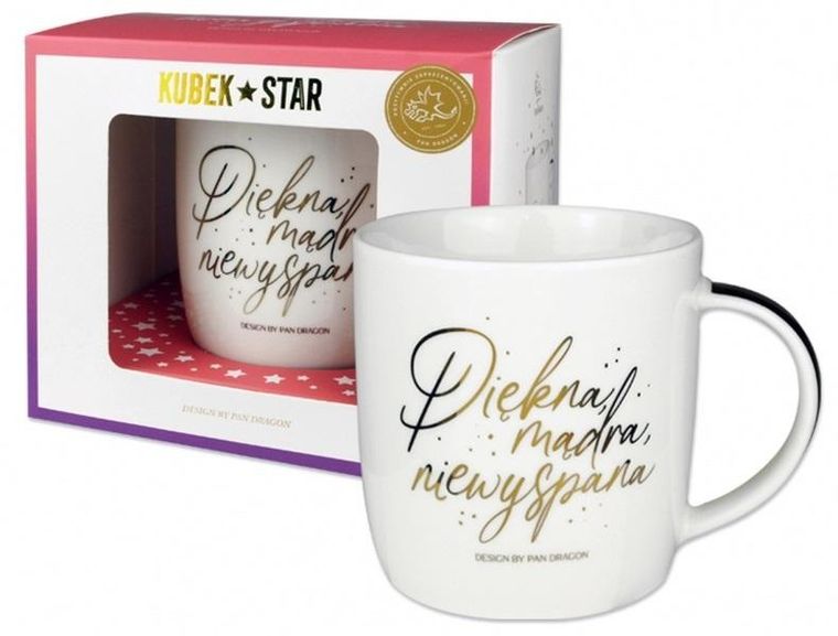 Pan Dragon, kubek Star 2, Piękna i mądra