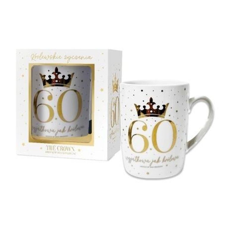 Pan Dragon, kubek, The Crown, 60, biały