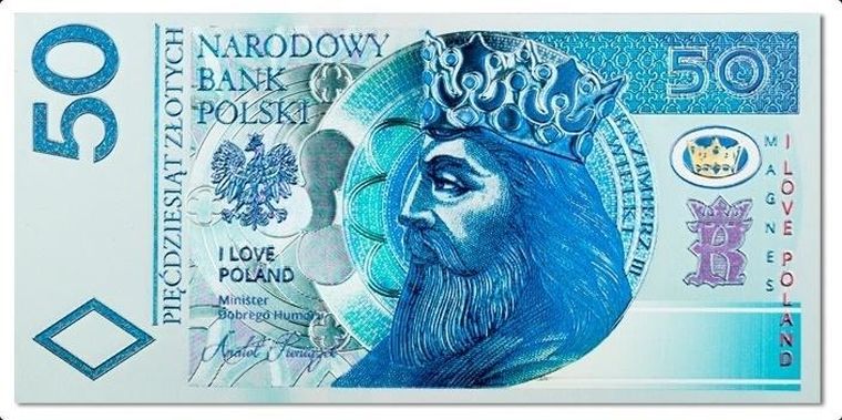 Pan Dragon, magnes, I love Poland, Polska