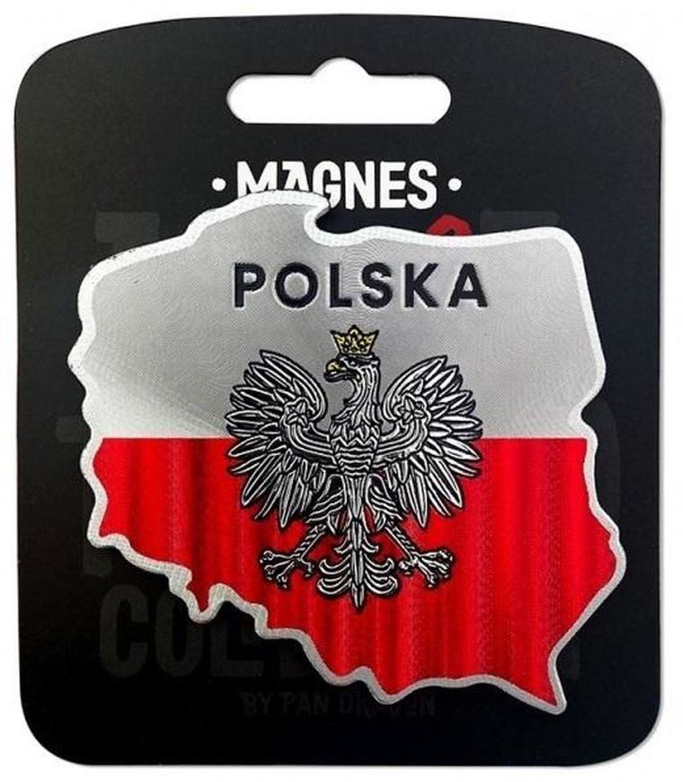 Pan Dragon, magnes, I love Poland, Polska