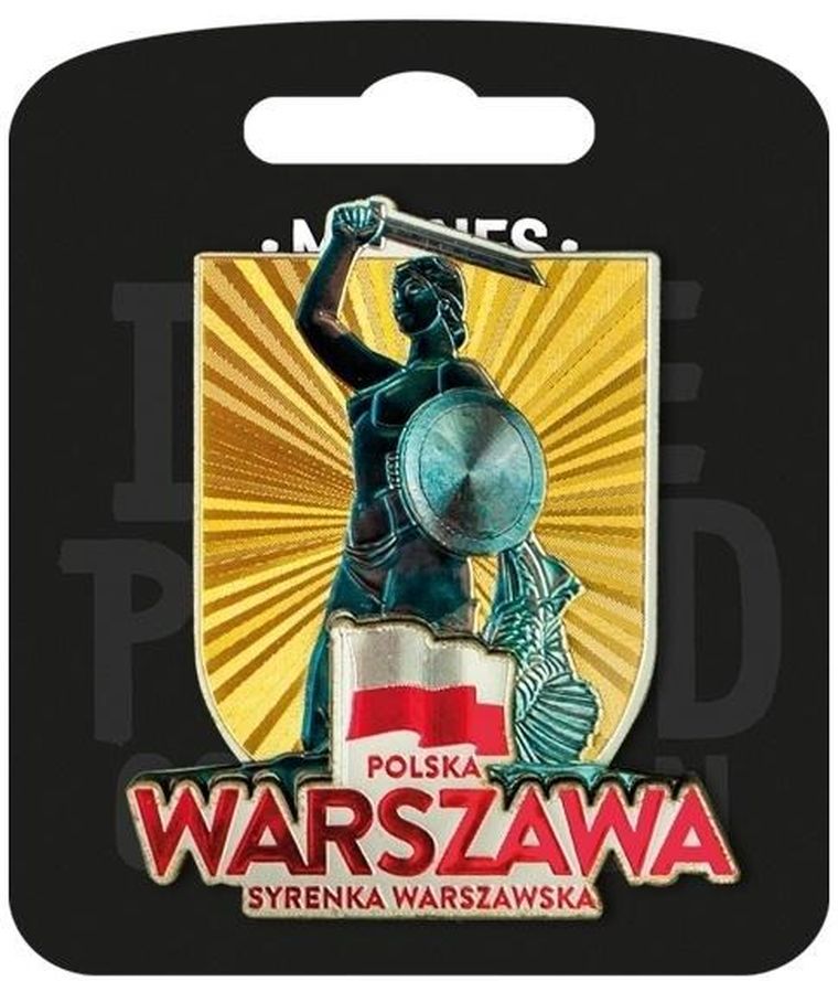 Pan Dragon, magnes, I love Poland, Warszawa